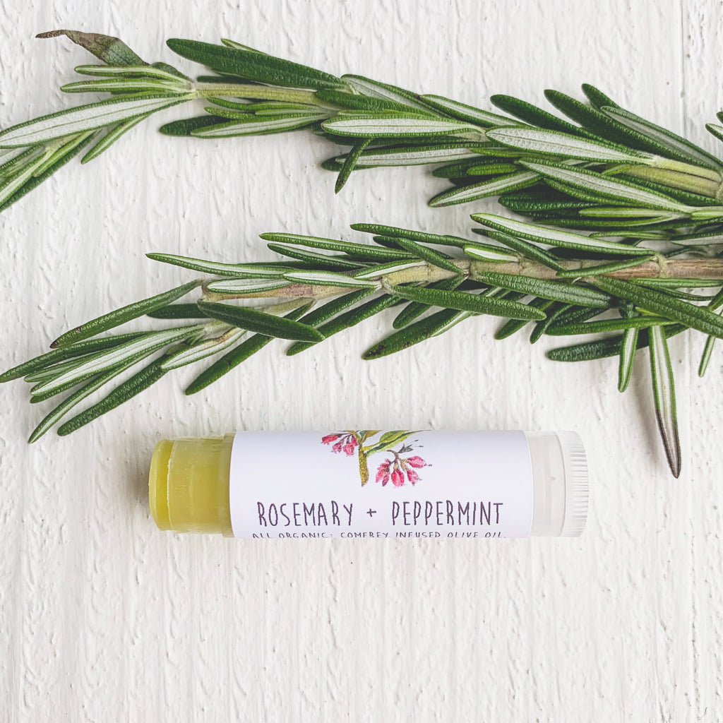 Rosemary + Peppermint lip balm